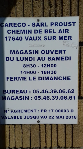 Aperçu des activités de la casse automobile PROUST AUTOMOBILE située à VAUX-SUR-MER (17640)